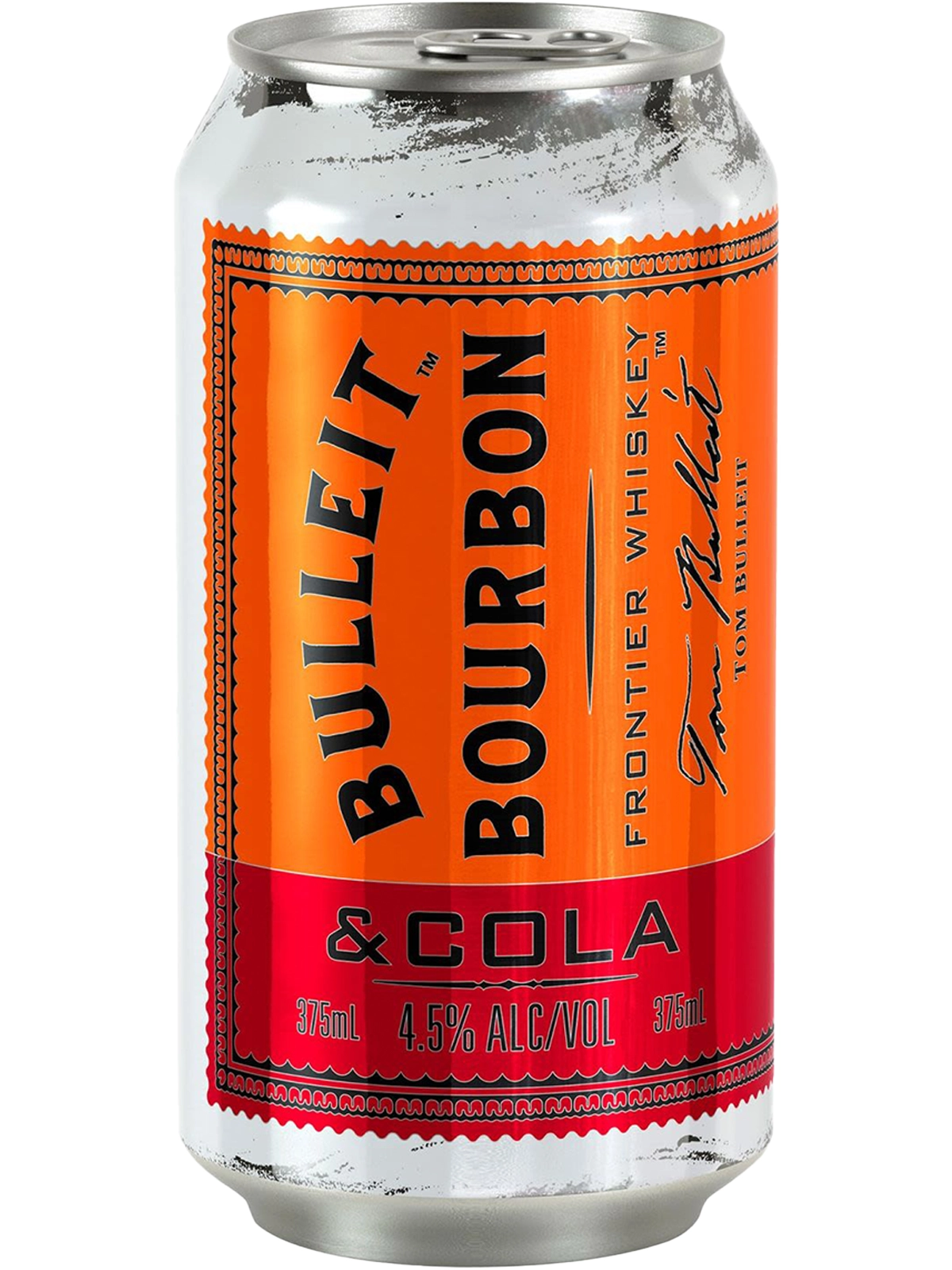 Bulleit Bourbon & Cola Cans 24 X 375ml